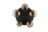 Nowoczesny plafon lampa sufitowa czarna szklane klosze uniwersalna minimalistyczna LUMINA 617030513 Trio